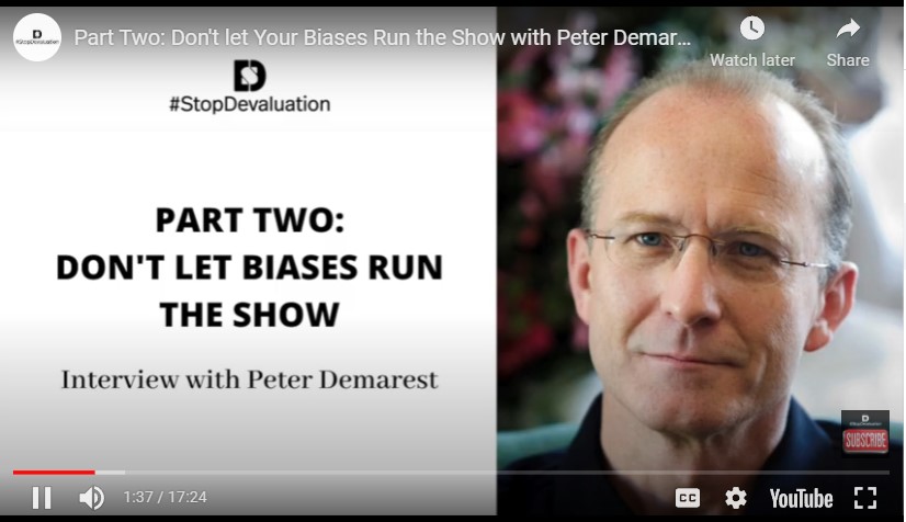 Part 2: Don't Let Biases Run the Show